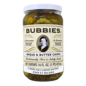 Bubbies Bread & Butter Pickle Chips, 473mL