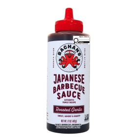 Sauce barbecue japonaise authentique de Bachan au ail rôti, 482g