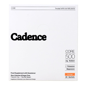 Cadence Core  Zero Calorie Food Supplement Orange, 30 sachets