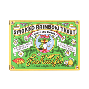 Fishwife Tinned Fish Smoked Rainbow Trout, 105 g