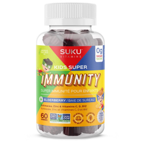 SUKU Vitamins Sugar-Free Gummies Kids Super Immunity, 60 gummies