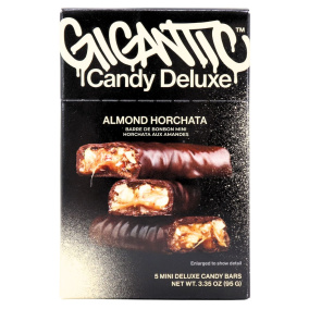 Gigantic Candy Deluxe Mini Chocolate Bars Almond Horchata, 5 bars