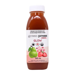 Green Press Organic Cold-Pressed Juice Glow, 355 mL