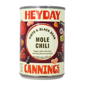 Heyday Canning Co. Pinto & Black Bean Mole Chili, 425 g