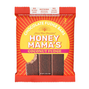 Honey Mama’s Gluten-Free Chocolate Fudge Bars Coconut Fudge, 70g