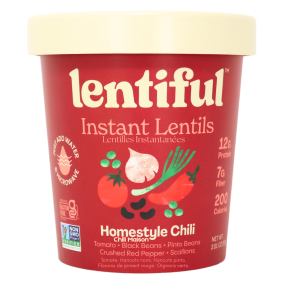 Lentiful Instant Lentils Homestyle Chili, 57 g