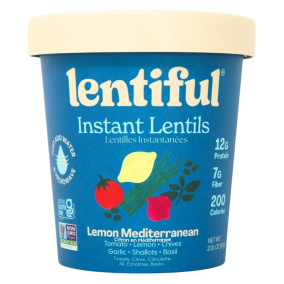 Lentiful Instant Lentils Lemon Mediterranean, 57 g