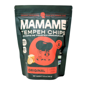 Mamame Gluten-Free Tempeh Chips Original, 100g