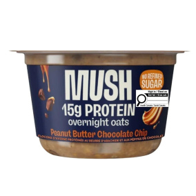 MUSH Protein Overnight Oats Peanut Butter Chocolate Chips, 156g