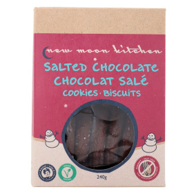 New Moon Kitchen Salted Chocolate Cookies, 240 g