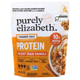 Purely Elizabeth Protein Ancient Grain Granola Cinnamon Toast, 227g