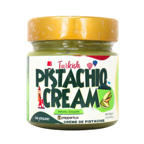 Peppertux Vegan Turkish Pistachio Cream Velvety Smooth, 200 g