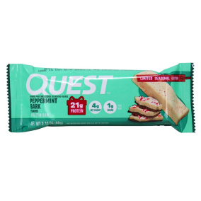 Quest Gluten-Free Protein Bar Peppermint Bark, 60 g