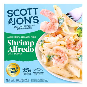 Scott & Jon’s Shrimp Alfredo Pasta Bowl With Penne, 272 g