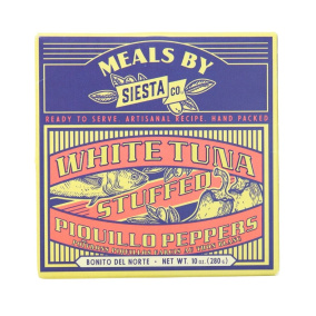 Siesta Co. Canned Seafood White Tuna Stuffed Piquillo Peppers, 280 g