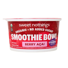 Sweet Nothings Organic Superfood Acai Smoothie Bowl Berry, 177mL