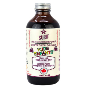 Suro Organic Elderberry Syrup Kids, 236ml