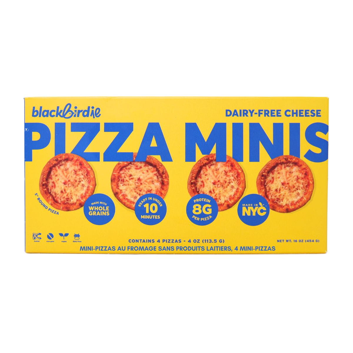 Blackbird Foods Dairy-Free Pizza Minis Cheese, at Natura Market