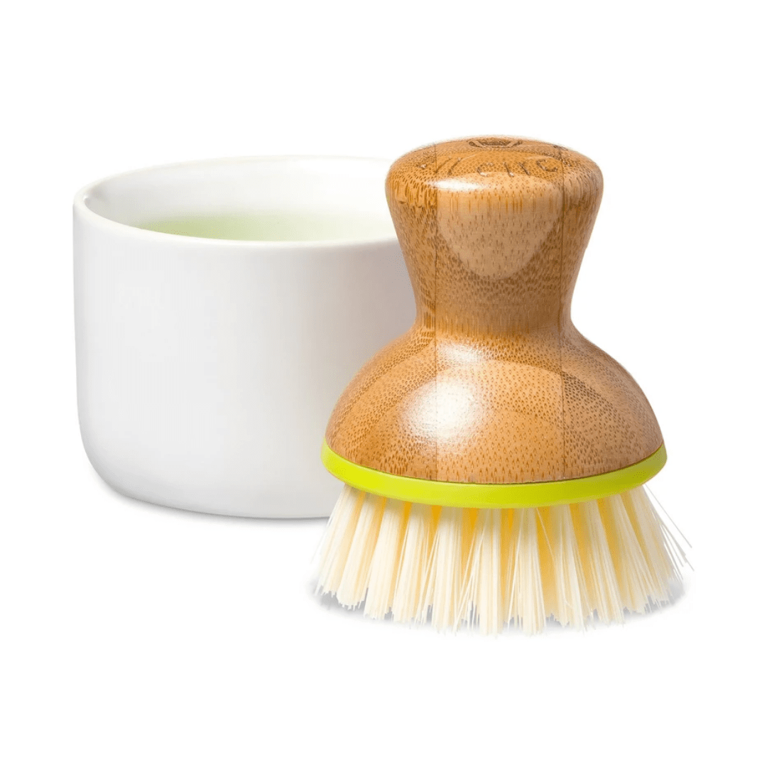 Full Circle Soap Dispenser & Dish Brush Set at Natura Market