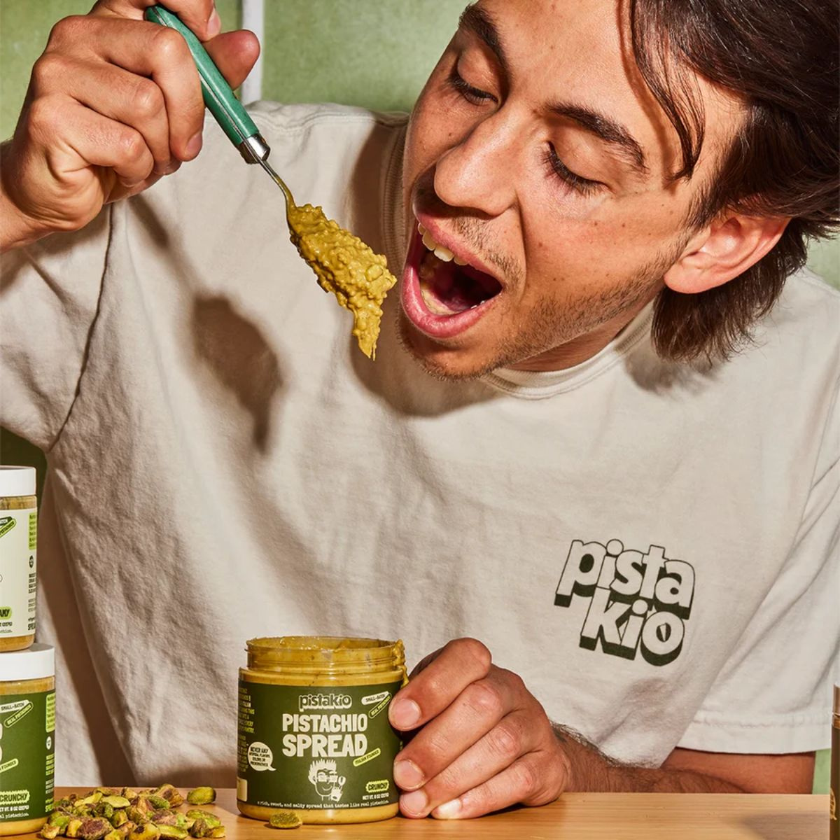 VERSIONOFYOU NEWTankBraTop M/PISTACHIO新品 Peppertux Pistachio Drizzle at NaturaMarket