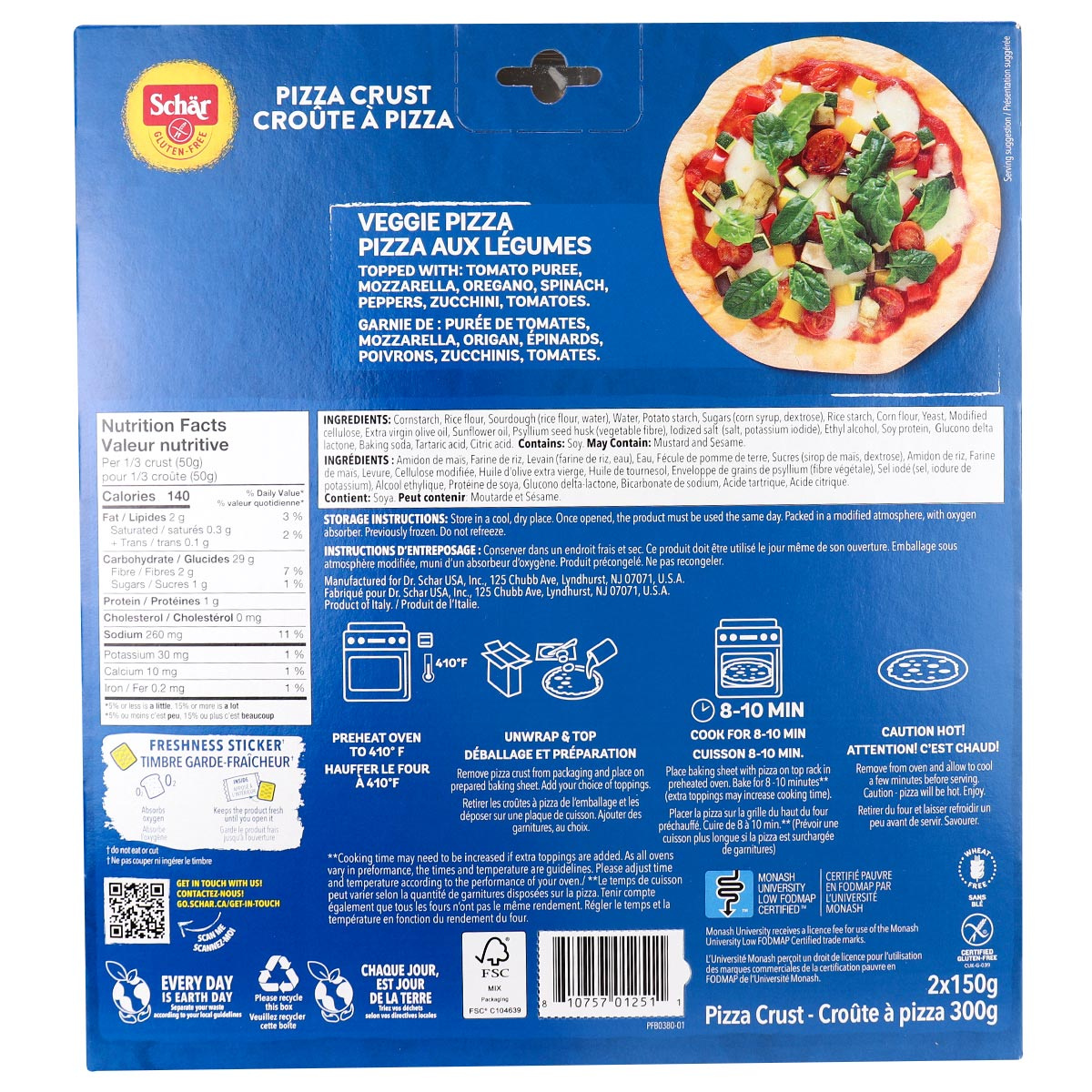 Schär Gluten-Free Pizza Crust Pack at Natura Market
