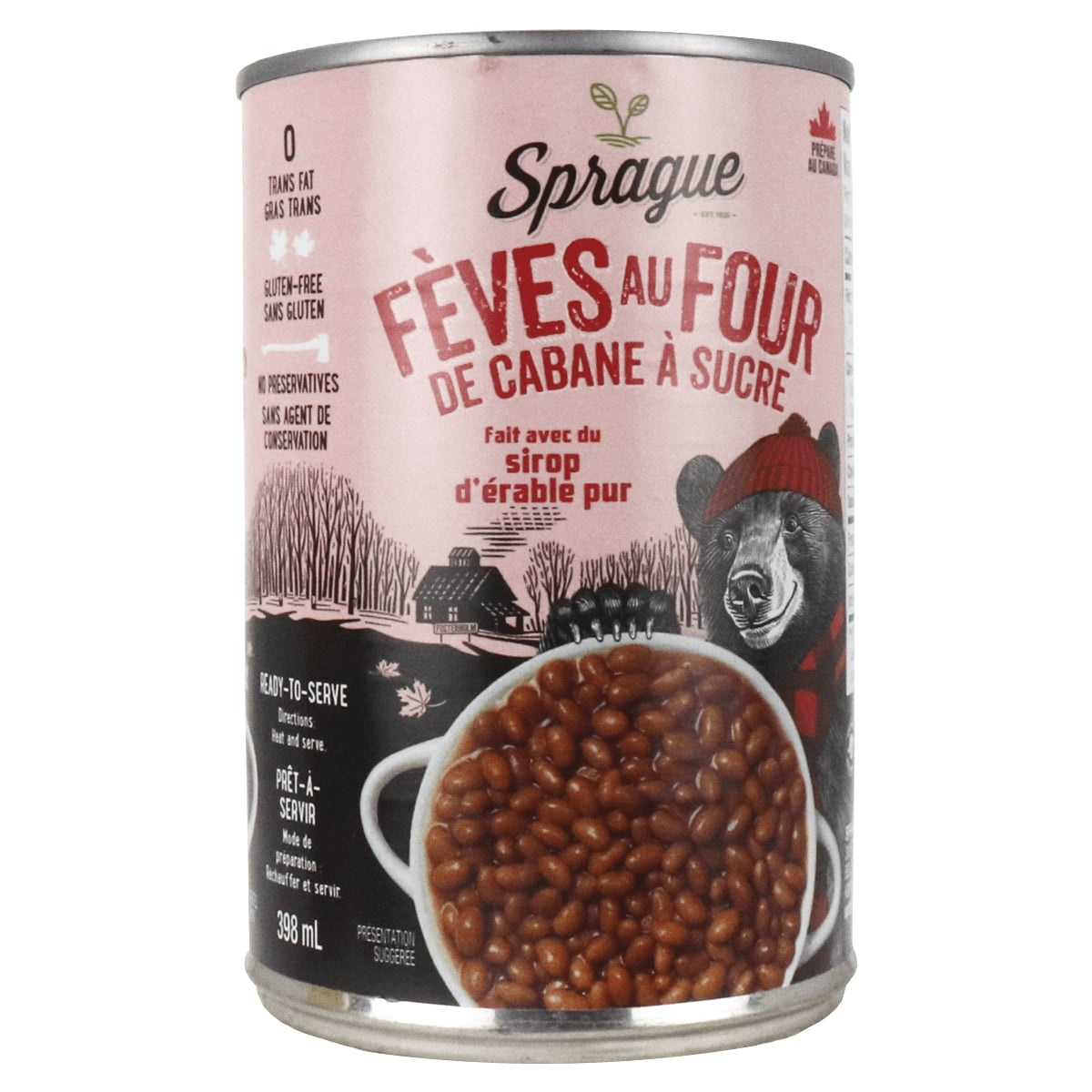 Sprague Sugarbush Baked Beans Maple Syrup at Natura Market