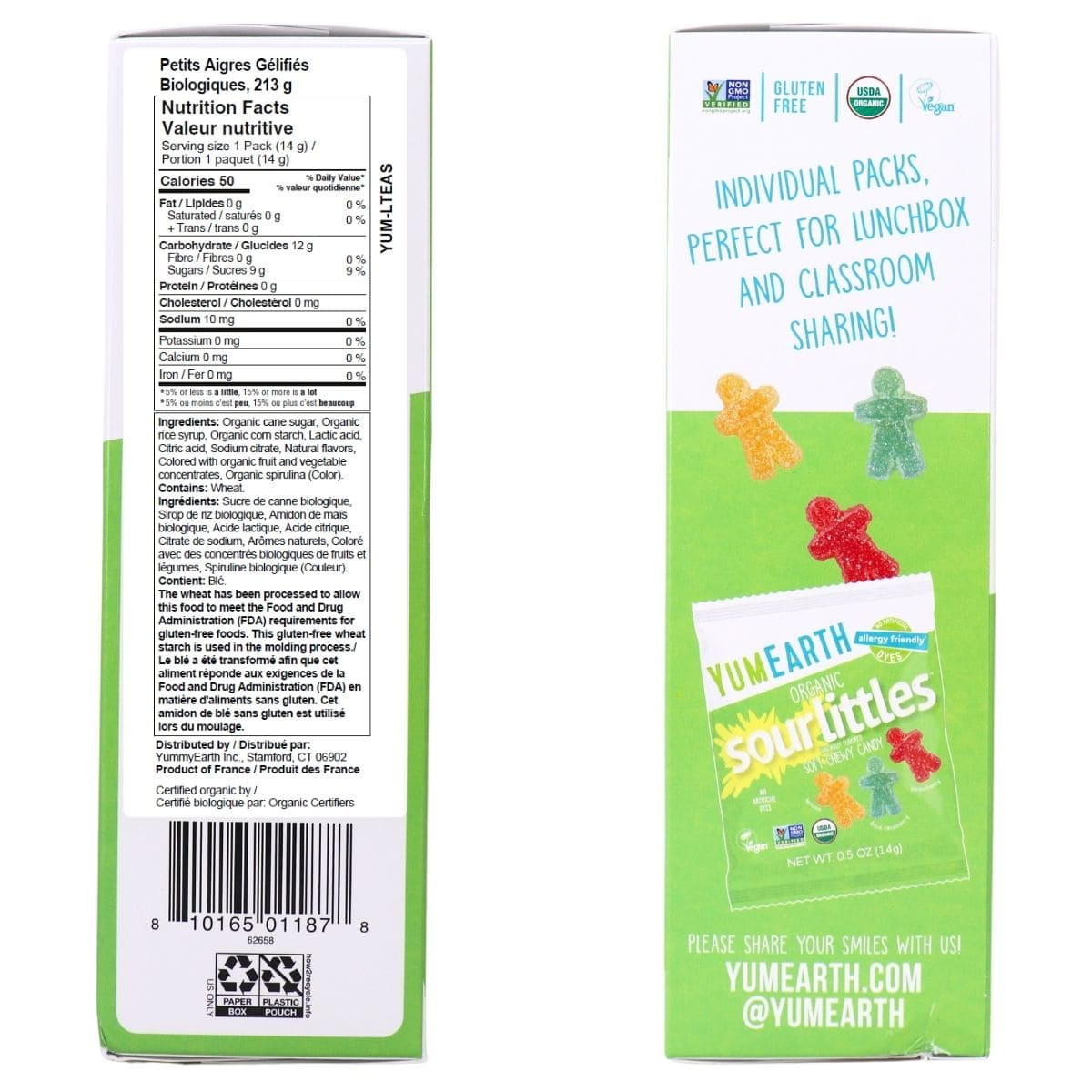 YumEarth Organic Sour Littles Easter Candy Packs at NaturaMarket