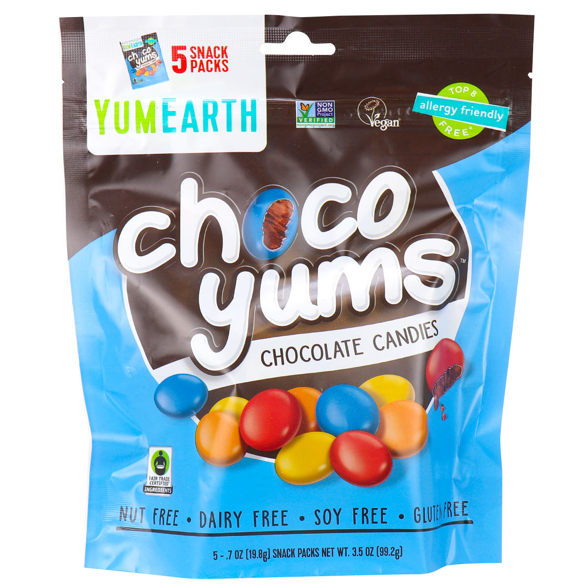 YumEarth ChocoYums Chocolate Candies Pack at Natura Market YumEarth ChocoYums Chocolate Candies Pack at Natura Market