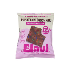Elavi High Protein Brownie Birthday Cake Blondie, 49g
