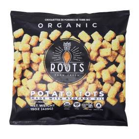Roots Farm Fresh Organic Potato Tots Front