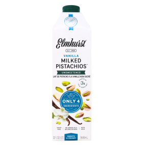 Elmhurst Unsweetened Vanilla Pistachio Milk, 946ml