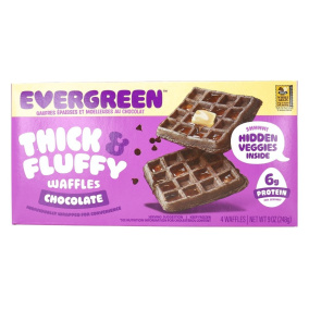 Evergreen Thick & Fluffy Waffles Chocolate, 248 g