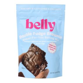 Belly Gluten-Free Double Fudge Brownie Better-For-You Baking Mix, 292 g