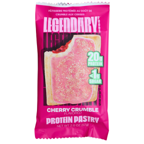 Legendary Foods Protein Pastry Cherry Crumble Flavoured Front