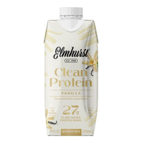 Elmhurst Plant-Based Clean Protein Shake Vanilla, 330 mL