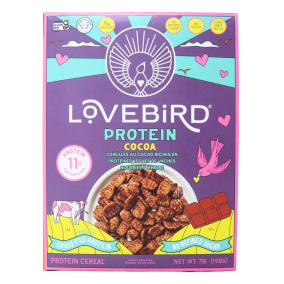 Lovebird Grass-Fed High-Protein Cereal Cinnamon Front