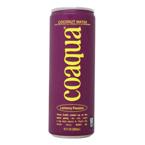 CoAqua Coconut Water Lemony Passion Front