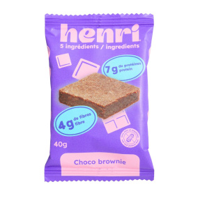 Henri Gluten-Free Snack Bar Choco Brownie Front