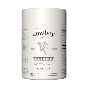 Cowboy Colostrum Superfood Powder Vanilla Front