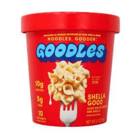 Goodles Instant Mac & Cheese Cup Shella Good Front