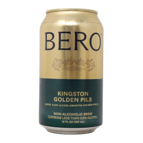 Bero Non-Alcoholic Beer Kingston Golden Pils Front