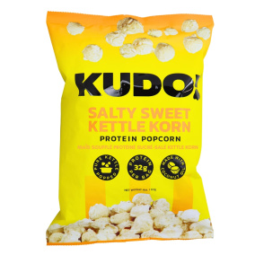 KUDO! Protein Popcorn Salty Sweet Kettle Korn, 112 g