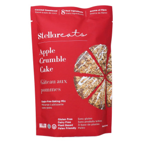 Stellar Eats Grain-Free Apple Crumble Cake Baking Mix Front