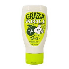 Graza Aioli Squeeze “Garlic” Front