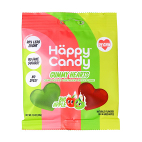 Häppy Candy Vegan Gummy Hearts Italian Summer Front