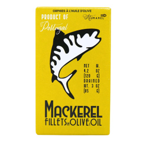 Ati Manel Mackerel Fillets in Olive Oil Front