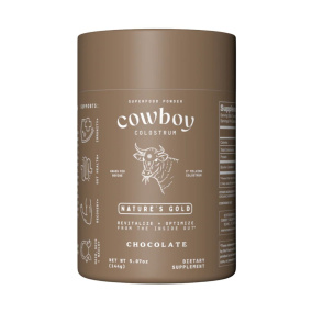 Cowboy Colostrum Superfood Powder Chocolate Front