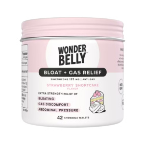 Wonderbelly Strawberry Shortcake Bloat + Gas Relief, 42 Pack Front