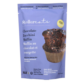 Stellar Eats Grain-Free Chocolate Zucchini Muffins Baking Mix Front