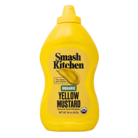 Smash Kitchen Organic Yellow Mustard Front